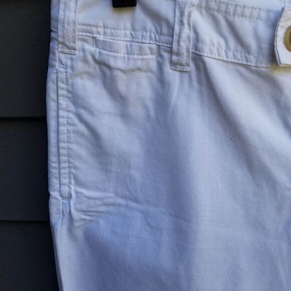 Gap Favorite Khaki White Capris Size 10 - Picture 6 of 9
